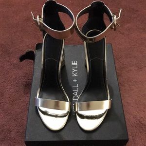 Gold Kendal and Kylie Shoe